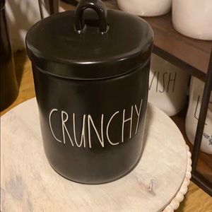 Rae Dunn Crunchy canister